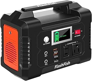 Estación de energía portátil de 200 W  FlashFish de 40800 mAh